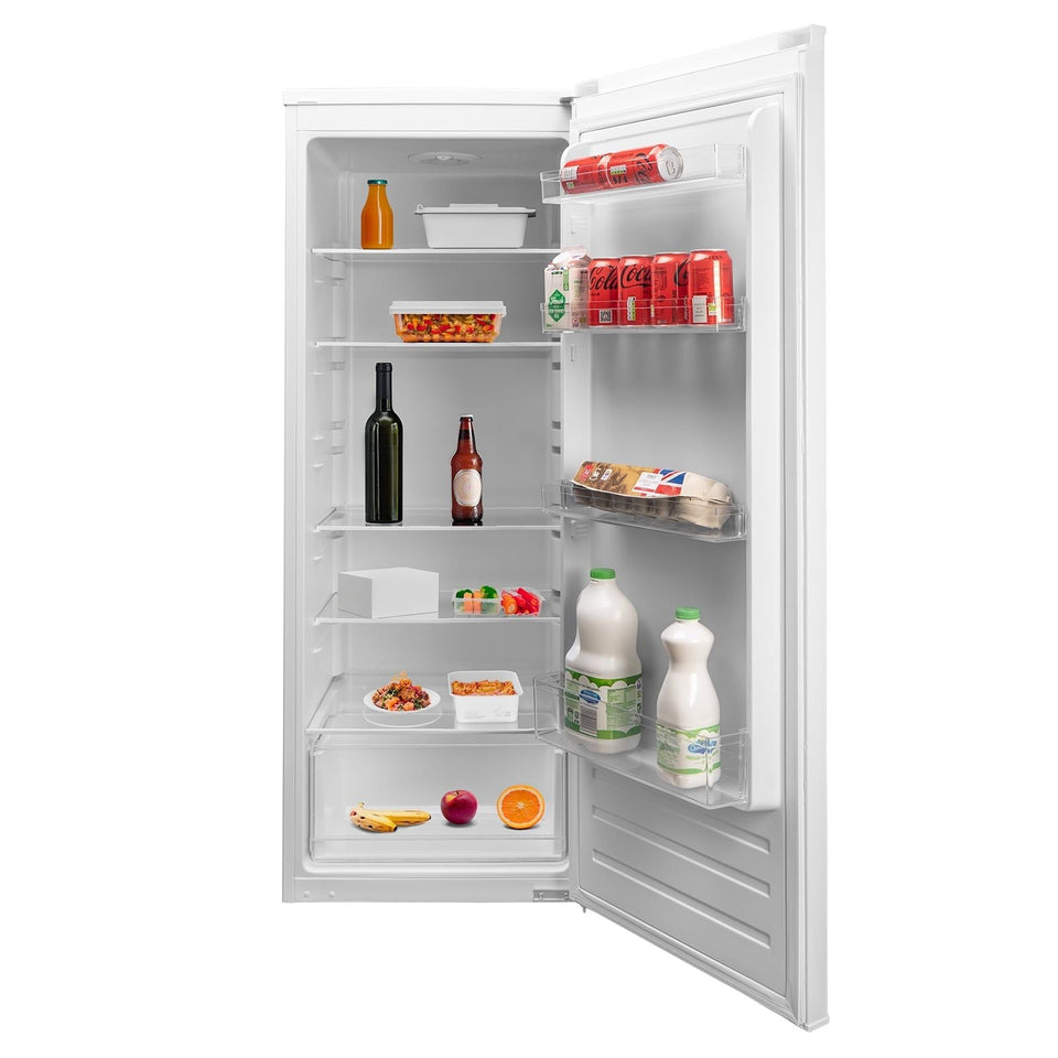 160L Tall Larder Fridge Single Door, White - SIA SLF144WH