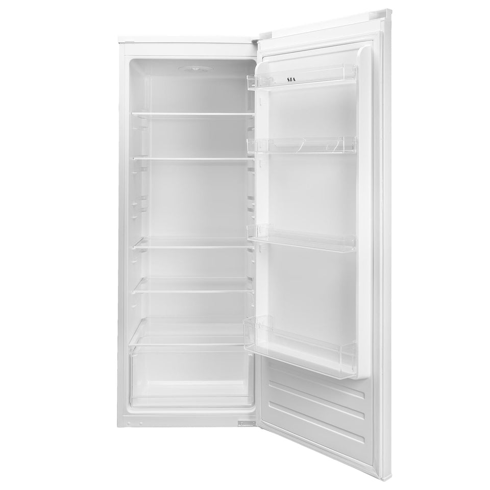160L Tall Larder Fridge Single Door, White - SIA SLF144WH