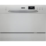 Compact Dishwasher, Silver Freestanding - Zanussi ZDM17301SA (Discontinued)
