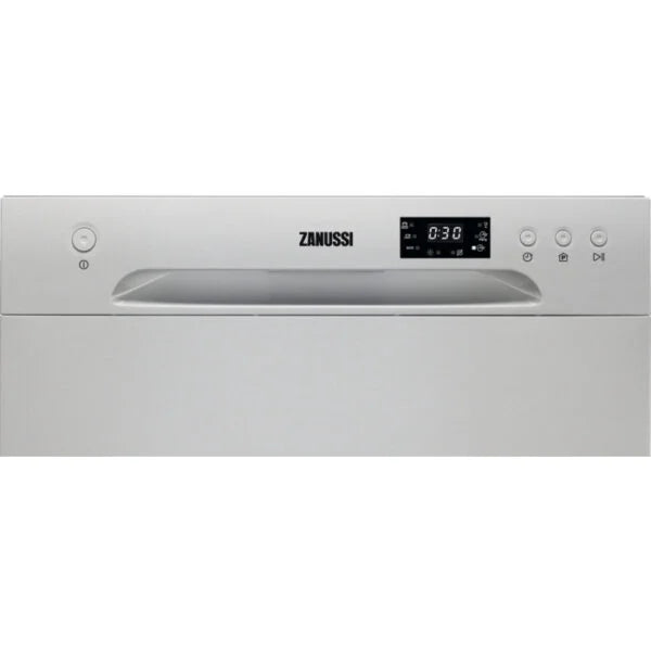 Compact Dishwasher, Silver Freestanding - Zanussi ZDM17301SA (Discontinued)